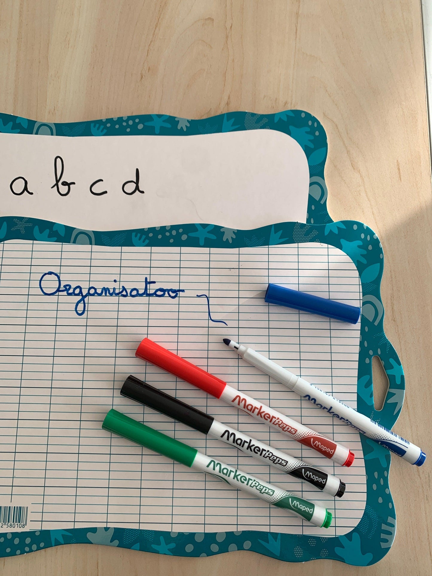 4 feutres effaçables pour tableaux blancs, ardoises - Organisatoo