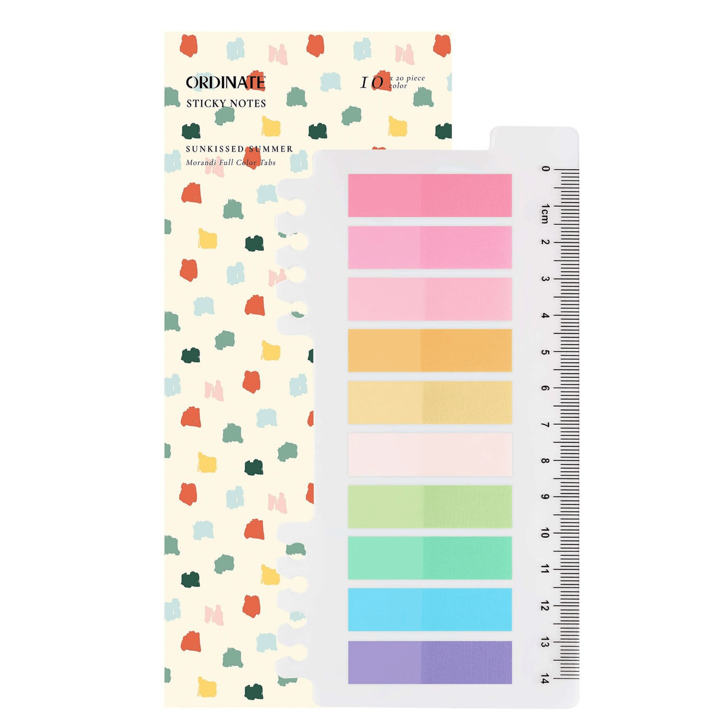 Notes Autocollantes Transparentes Ordinate – 200 pièces - Organisatoo