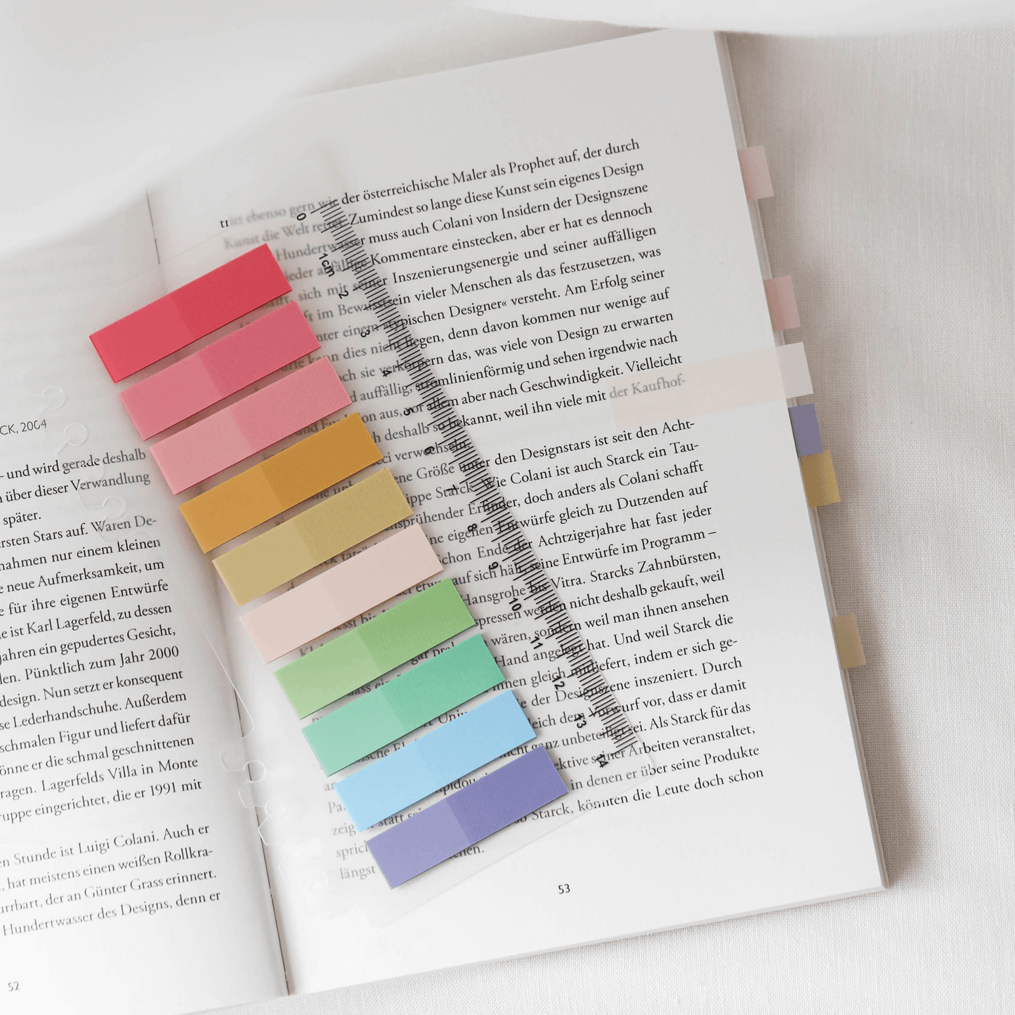 Notes Autocollantes Transparentes Ordinate – 200 pièces - Organisatoo
