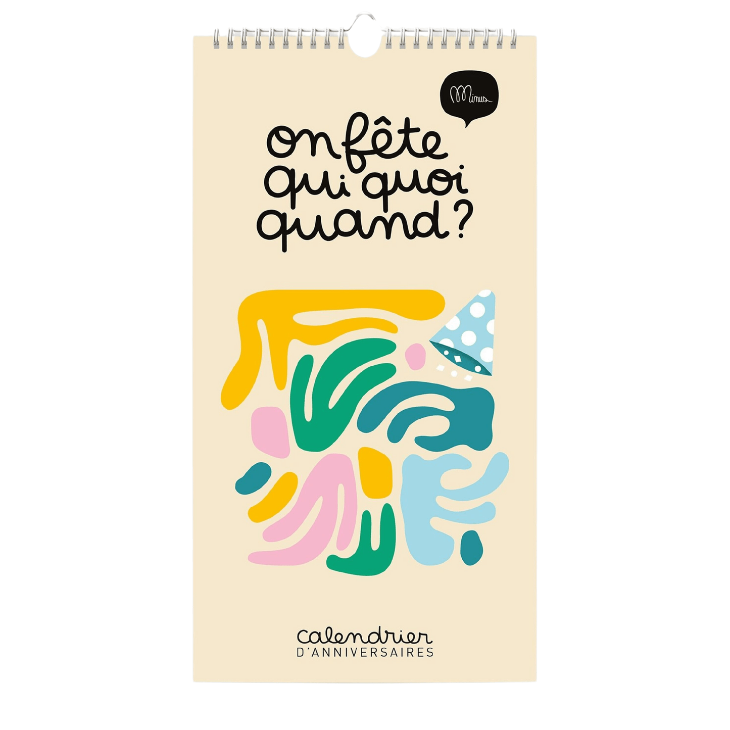 Calendrier d'anniversaires version Jojo - Organisatoo