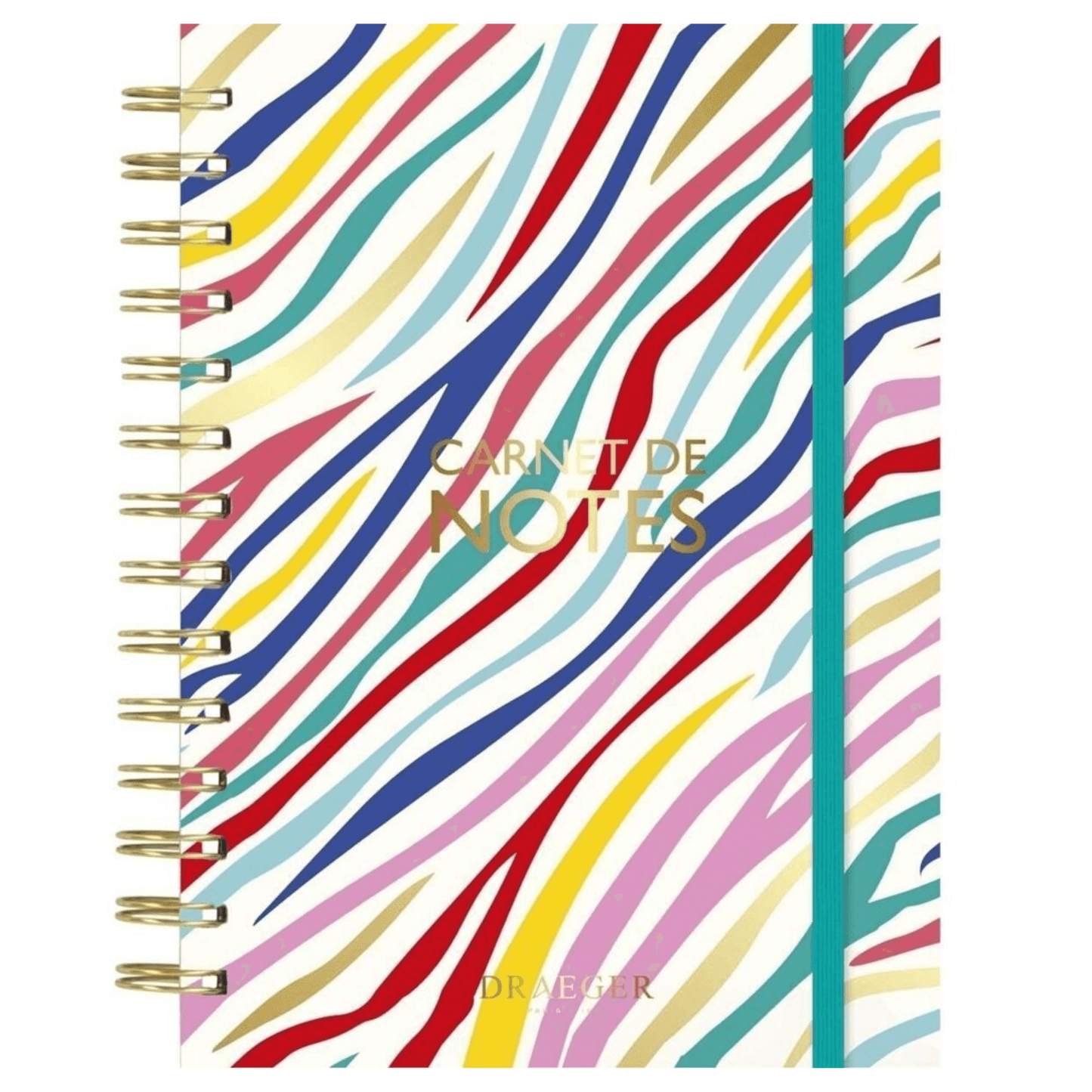 Carnet de notes A5 à spirales avec intercalaires déplaçables. - Organisatoo