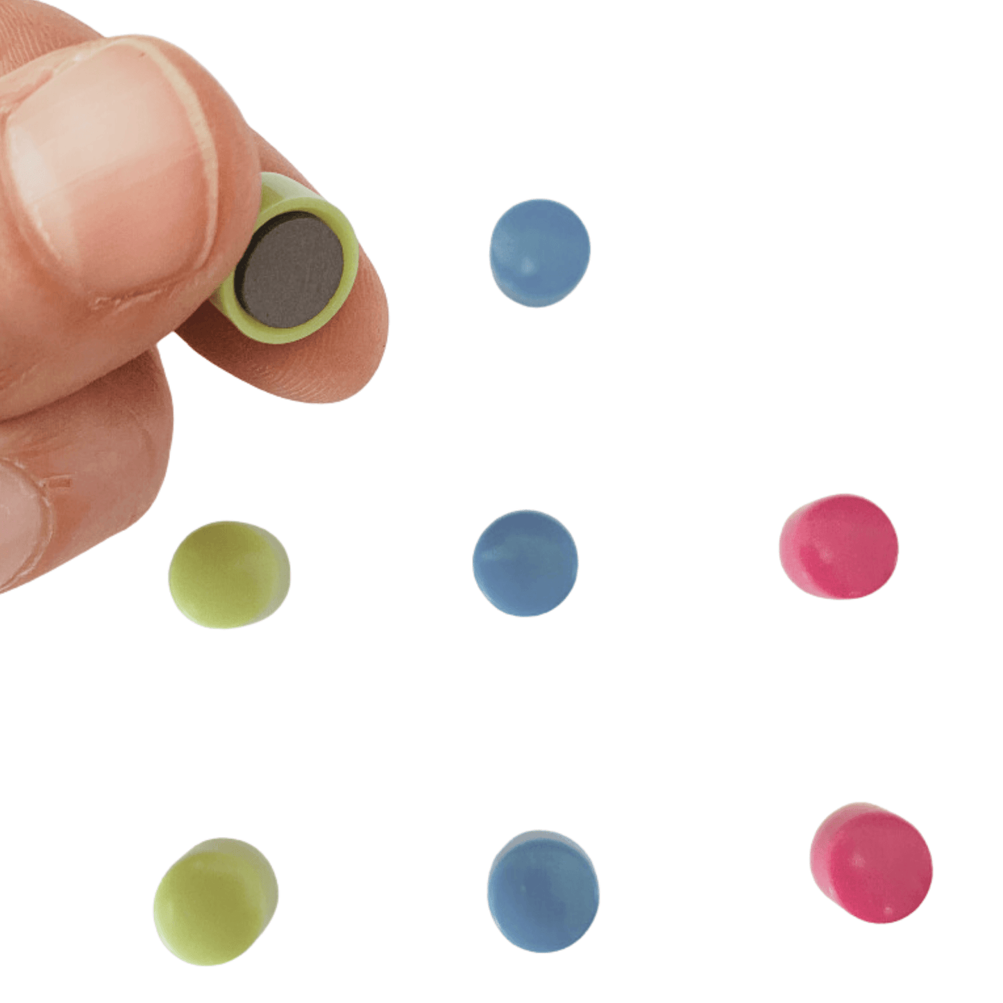8 aimants ronds Ø 10 mm - magnets puissants - Organisatoo