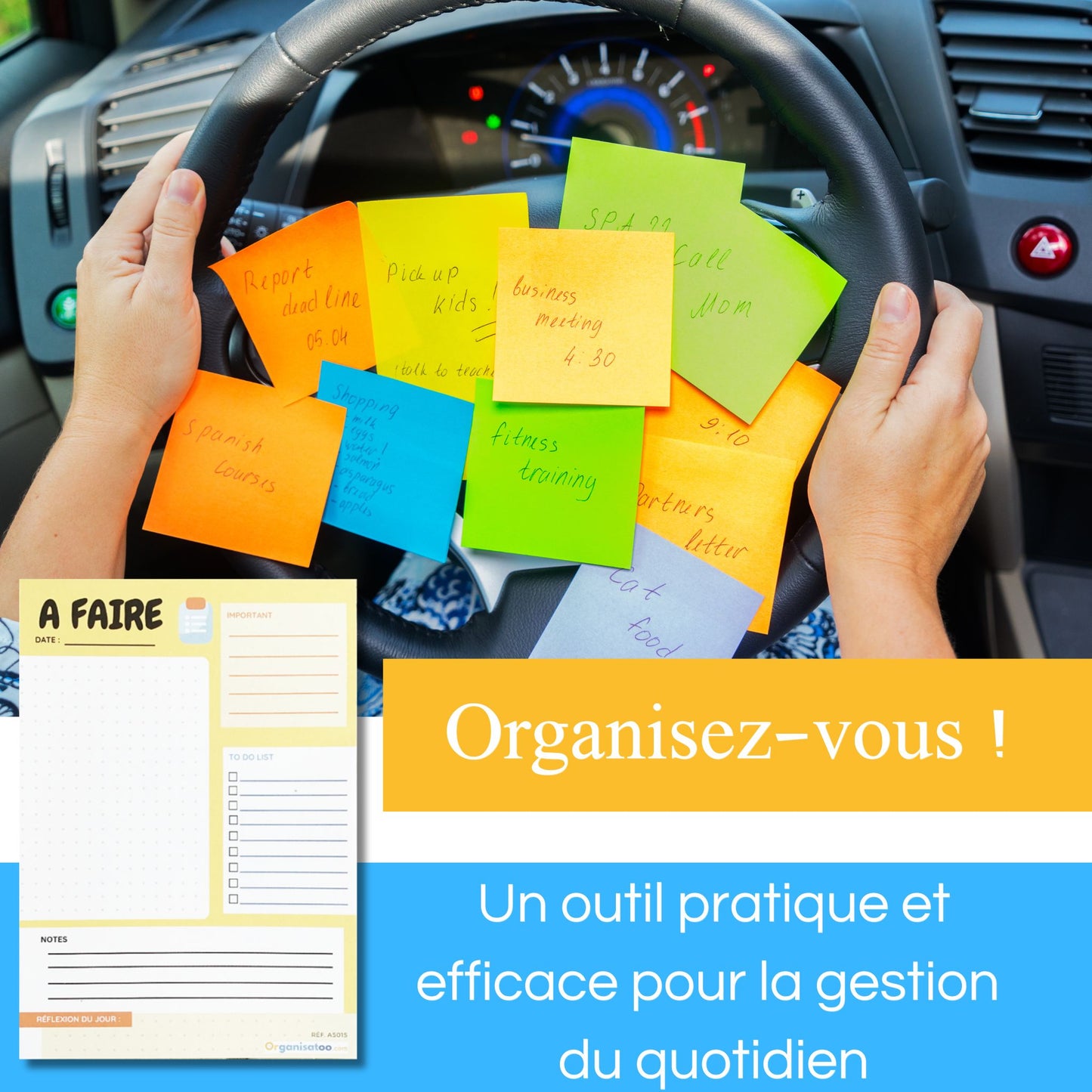 bloc-notes organisez-vous