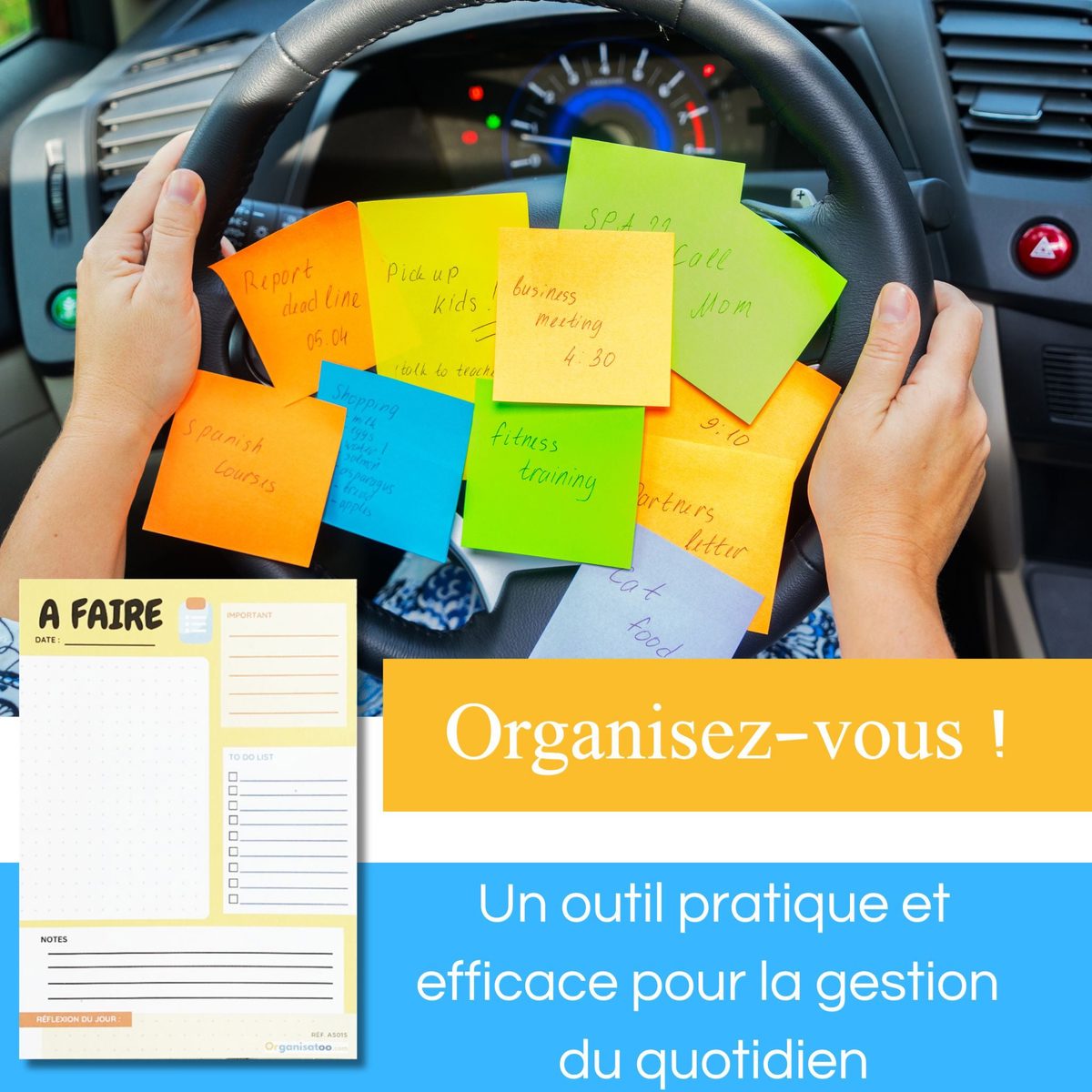 bloc-notes organisez-vous