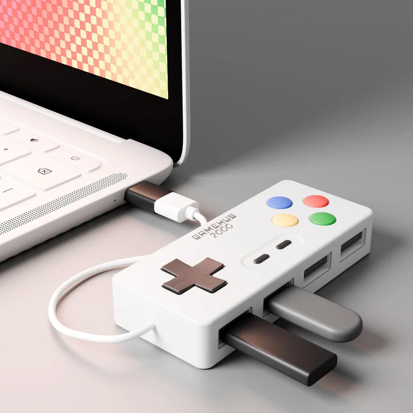Gamehub 2000 - Concentrateur USB 4 ports - Organisatoo