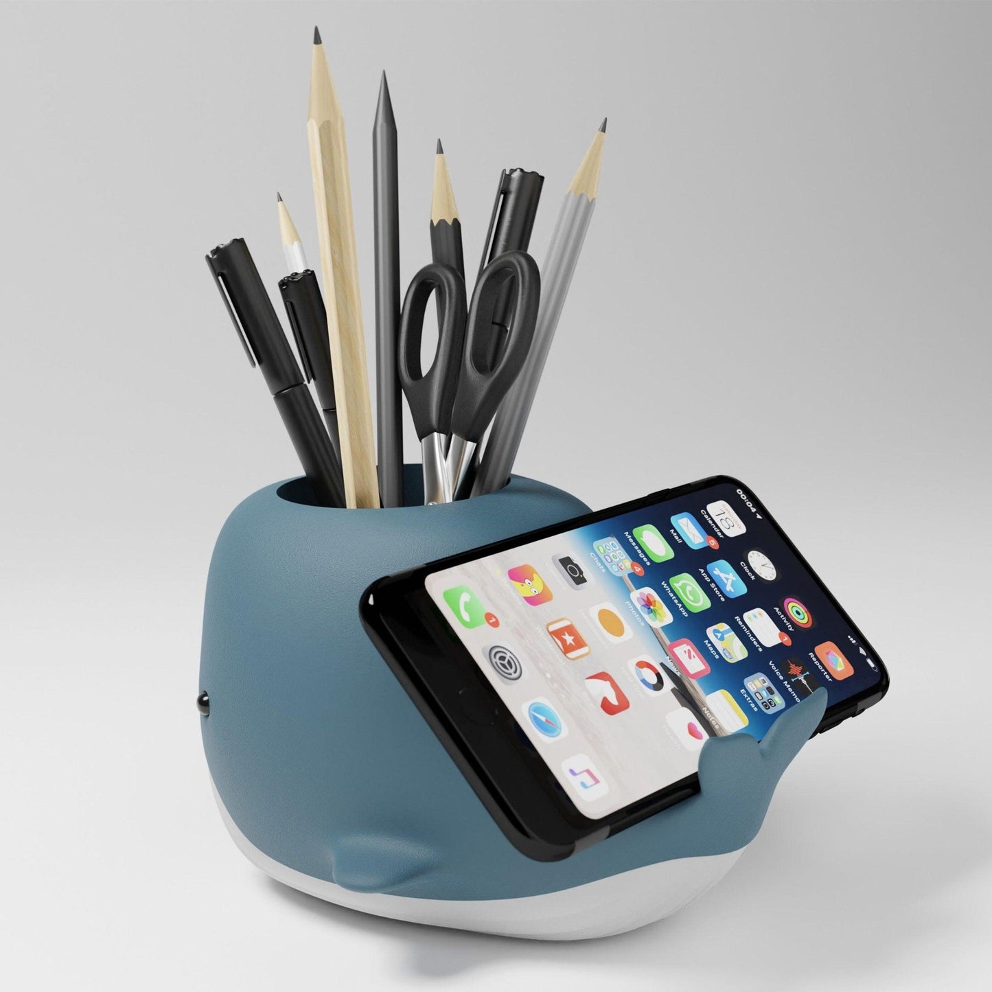 Organisateur Bureau - porte crayons Baleine - Organisatoo