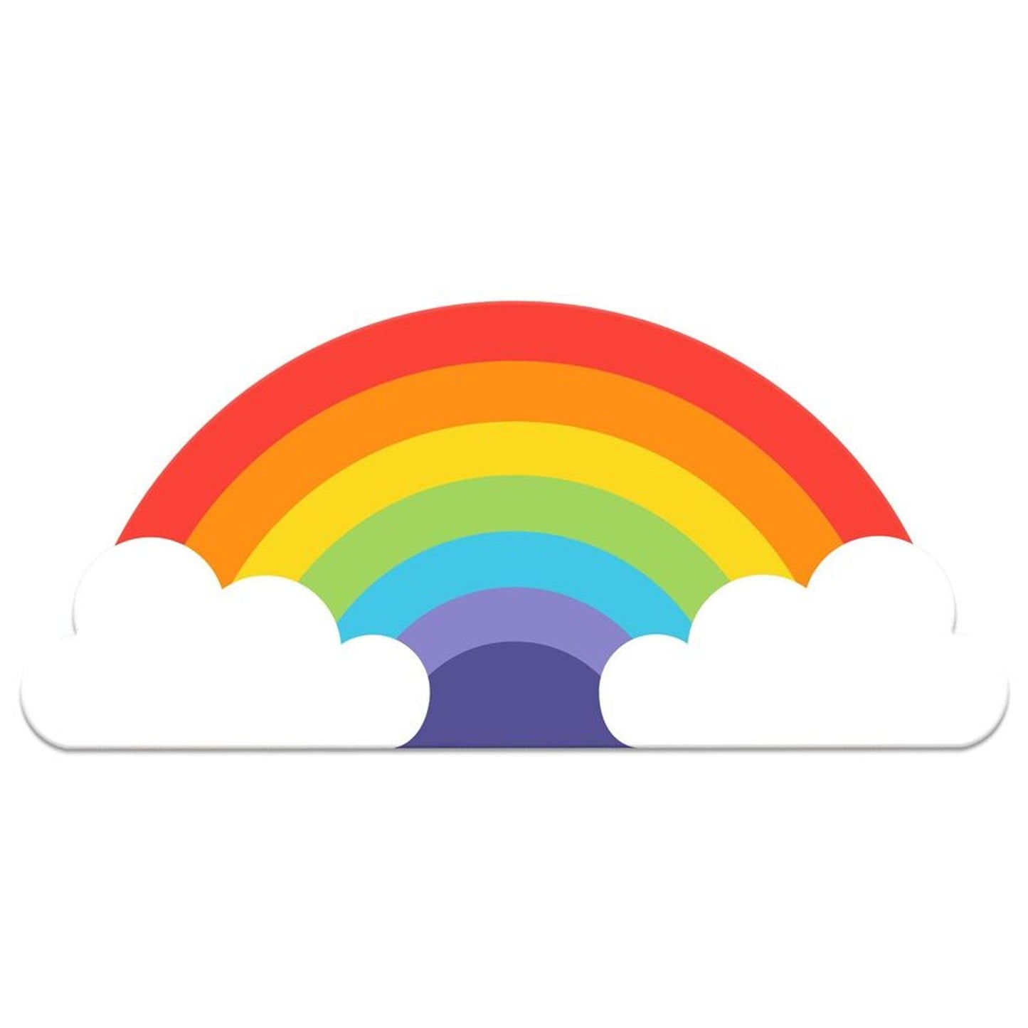 Tapis de bureau arc-en-ciel - Organisatoo