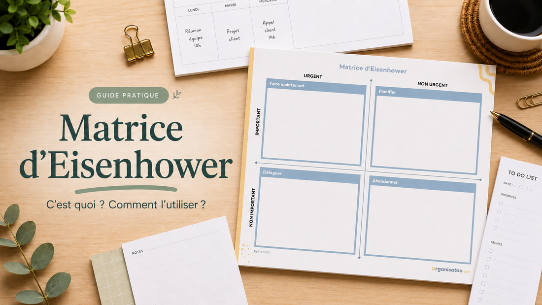 matrice eisenhower : comment bien l'utiliser