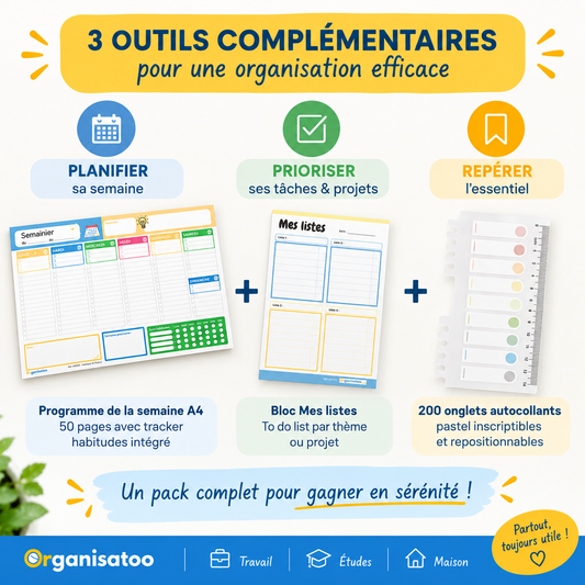 Pack Rentrée organisation