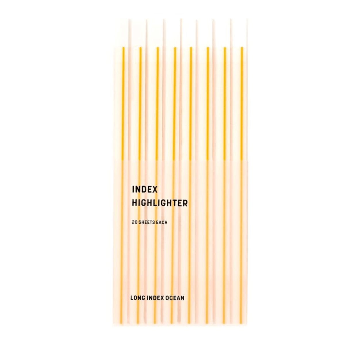 Lignes adhésives repositionnables - 160 bandes fines - Organisatoo