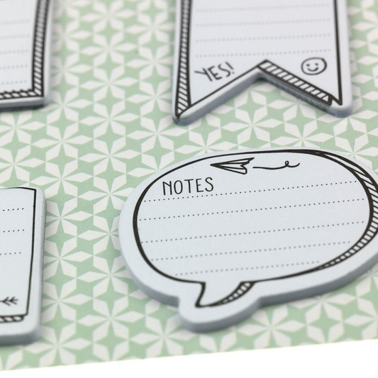 Mini notes repositionnables à messages - pense-bête