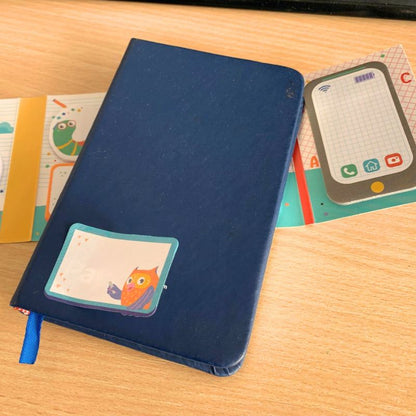 Notes autocollantes kawaii et fun – Mini sticky notes (lot 340 feuilles)