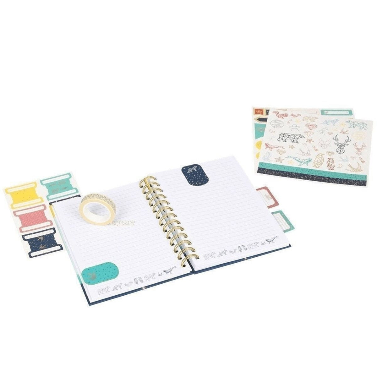 Kit carnet à personnaliser - constellation de rêves - Organisatoo