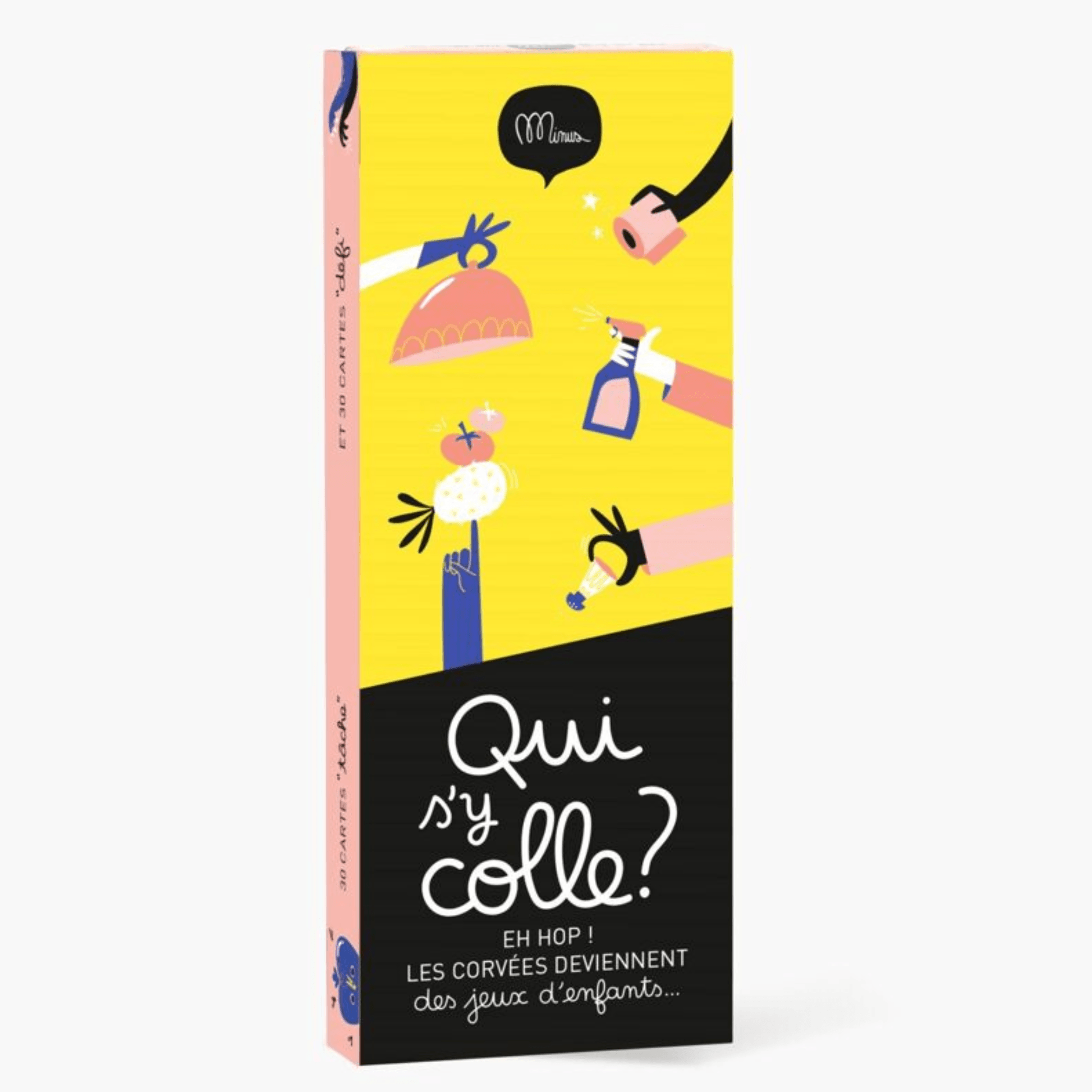 Jeu Qui s'y colle ? Eh hop les corvées deviennent un jeu d'enfant - Organisatoo