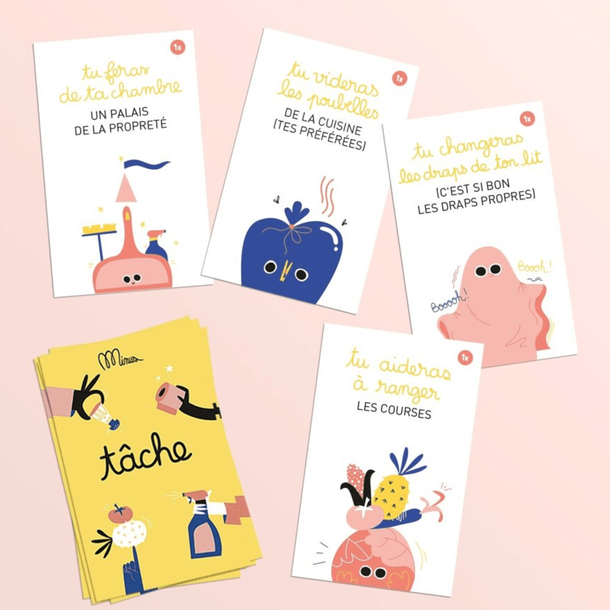 Jeu Qui s'y colle ? Eh hop les corvées deviennent un jeu d'enfant - Organisatoo