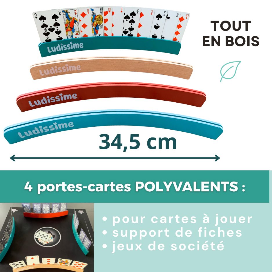 supports cartes bois ludissime