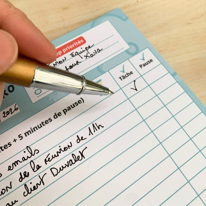 pomodoro exemple d'organisation