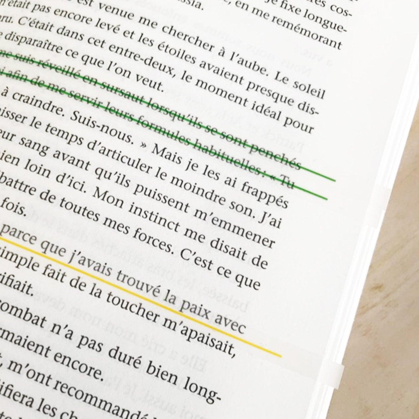 Lignes adhésives repositionnables - 160 bandes fines - Organisatoo