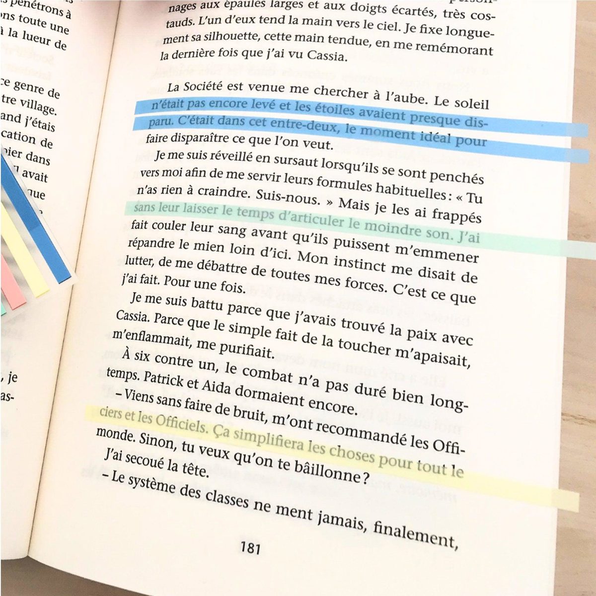 120 longues bandes fines adhésives multicolores Pastel - Organisatoo