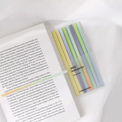 Mini bandes de surlignage repositionnables pour livres et documents - Organisatoo
