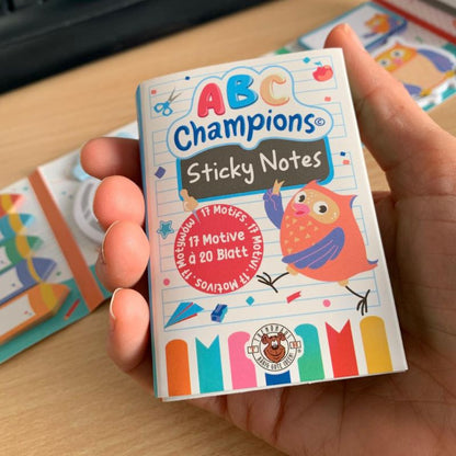 Notes autocollantes kawaii et fun – Mini sticky notes (lot 340 feuilles)