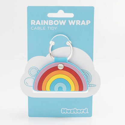 Range câble arc-en-ciel porte clés - parfait pour écouteurs - Organisatoo