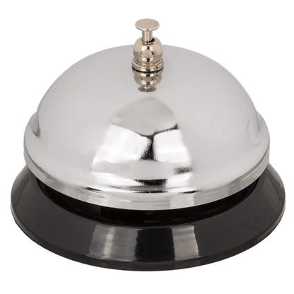 Sonnette de bureau en métal - cloche de table 8 cm - Organisatoo