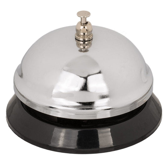 Sonnette de bureau en métal - cloche de table 8 cm - Organisatoo