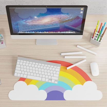 Tapis de bureau arc-en-ciel - Organisatoo