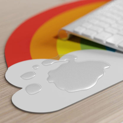 Tapis de bureau arc-en-ciel - Organisatoo